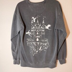 Comfort Colors Fantasy Bookish Dragons Graphic Sweatshirt
